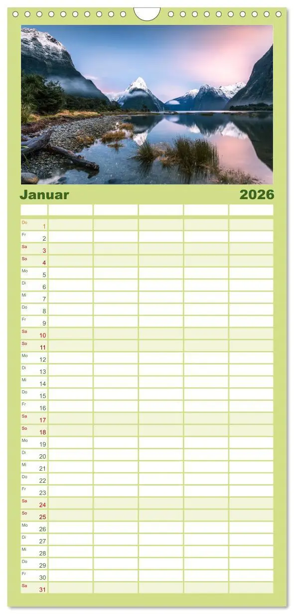 Bild: 9783516503081 | Familienplaner 2026 - Magische Natur - Unsere schöne Welt mit 5...
