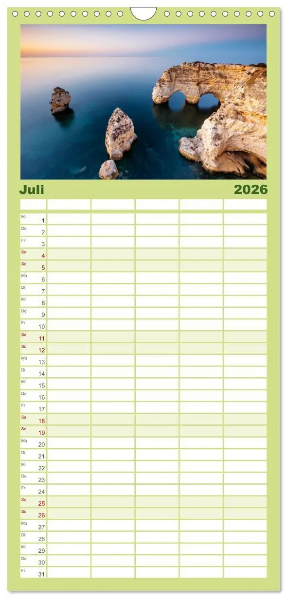 Bild: 9783516503081 | Familienplaner 2026 - Magische Natur - Unsere schöne Welt mit 5...