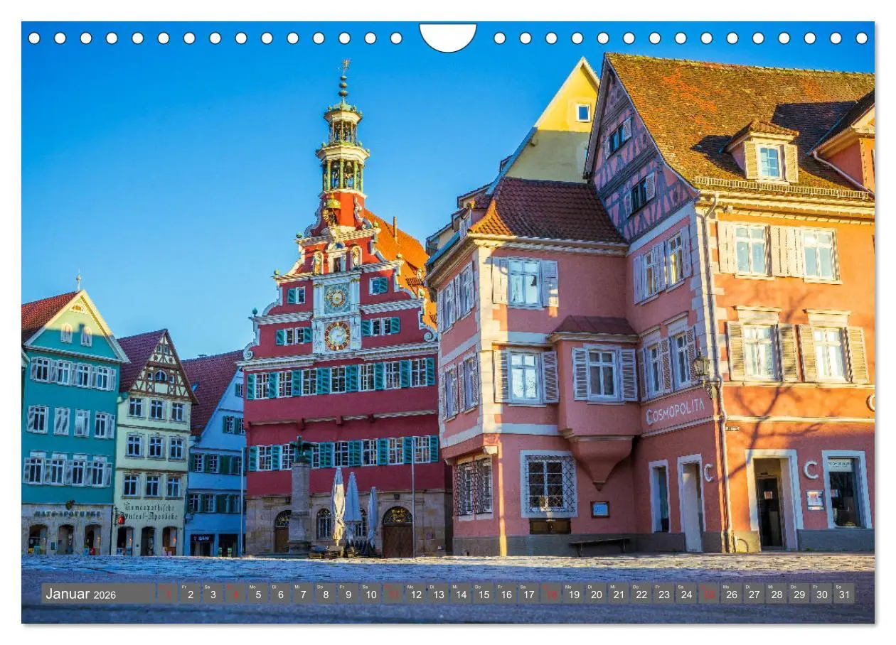 Bild: 9783457713181 | Historisches Esslingen am Neckar 2026 (Wandkalender 2026 DIN A4...
