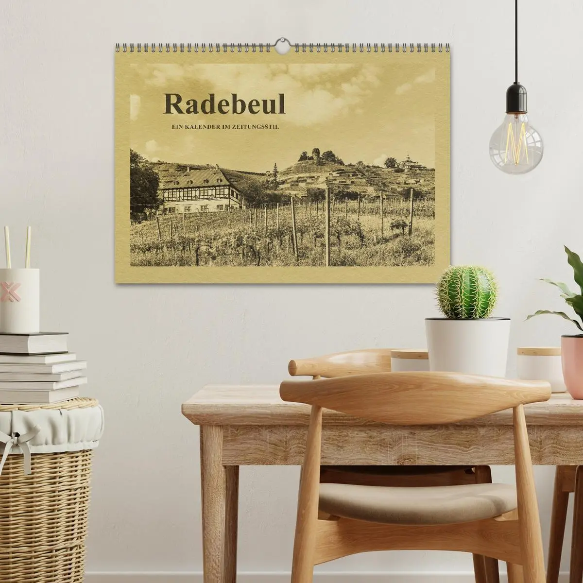 Bild: 9783516113181 | Radebeul - Ein Kalender im Zeitungsstil (Wandkalender 2026 DIN A3...