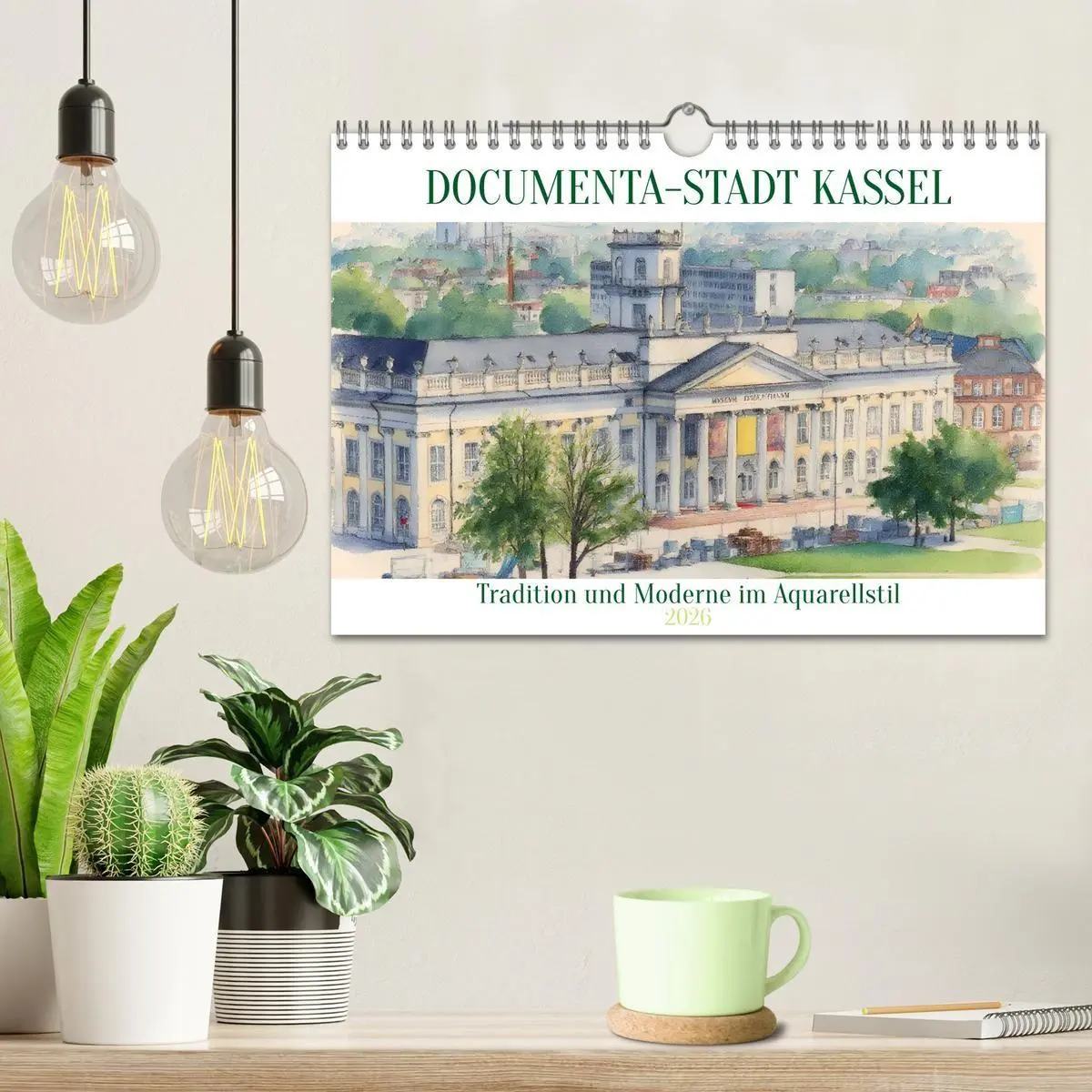 Bild: 9783516663181 | DOCUMENTA-Stadt Kassel (Wandkalender 2026 DIN A4 quer), CALVENDO...