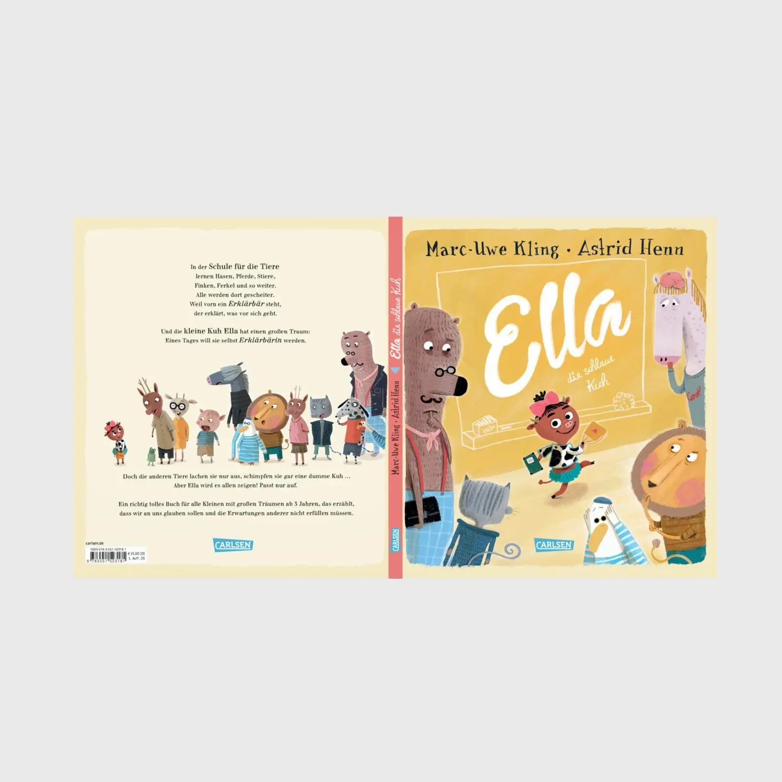 Bild: 9783551523181 | Ella, die schlaue Kuh | Marc-Uwe Kling (u. a.) | Buch | 32 S. | 2026