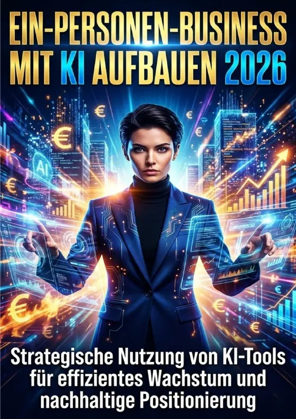 Cover: 9783565313181 | Ein-Personen-Business mit KI aufbauen 2026 | Clara Meier | Taschenbuch