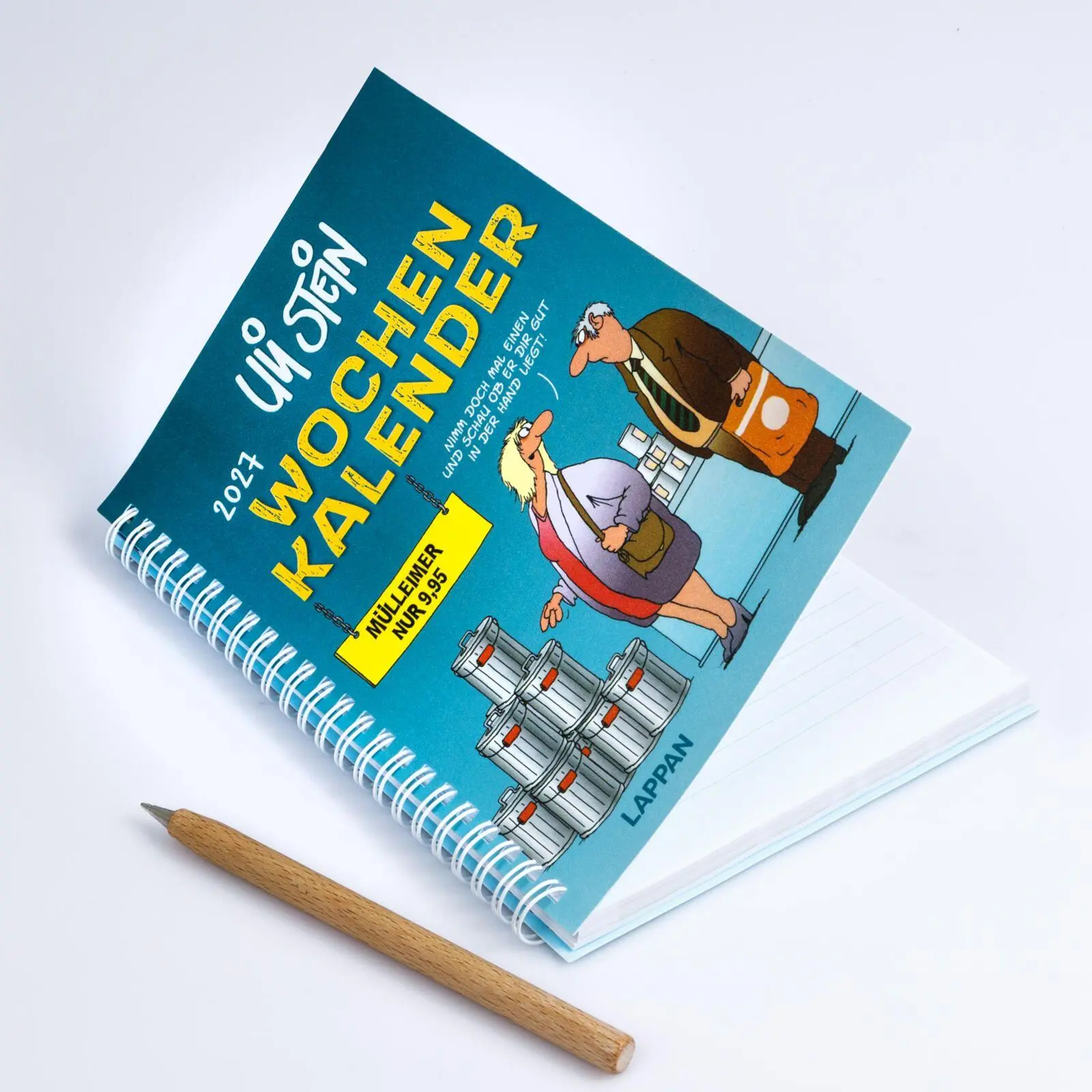 Bild: 9783830323181 | Uli Stein Wochenkalender 2027: Taschenkalender mit Spiralbindung...