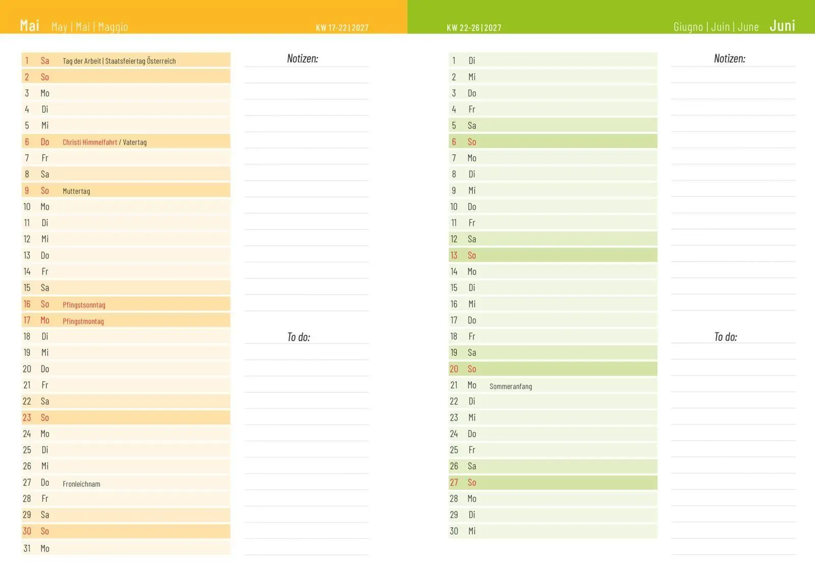 Bild: 9783830323181 | Uli Stein Wochenkalender 2027: Taschenkalender mit Spiralbindung...