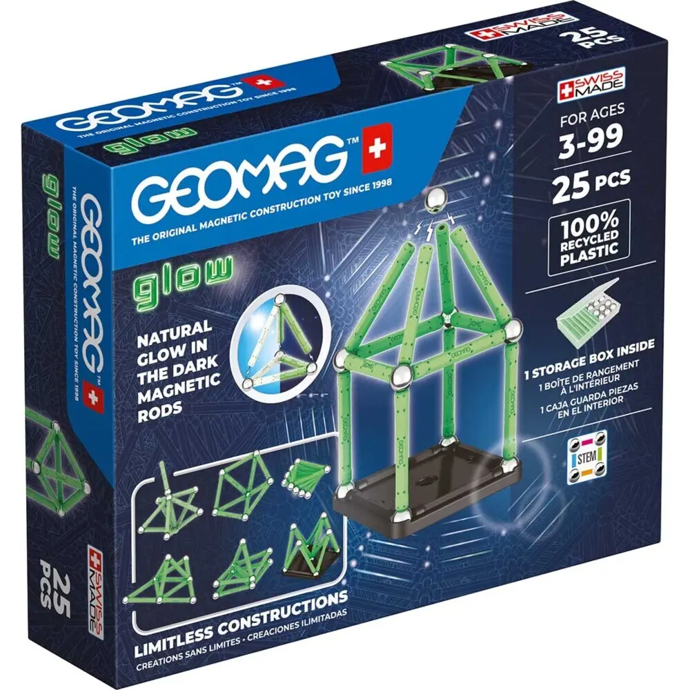 Cover: 871772003281 | Geomag Glow Recycled 25 | In Karton | 507070 | Deutsch | 2023 | GEOMAG