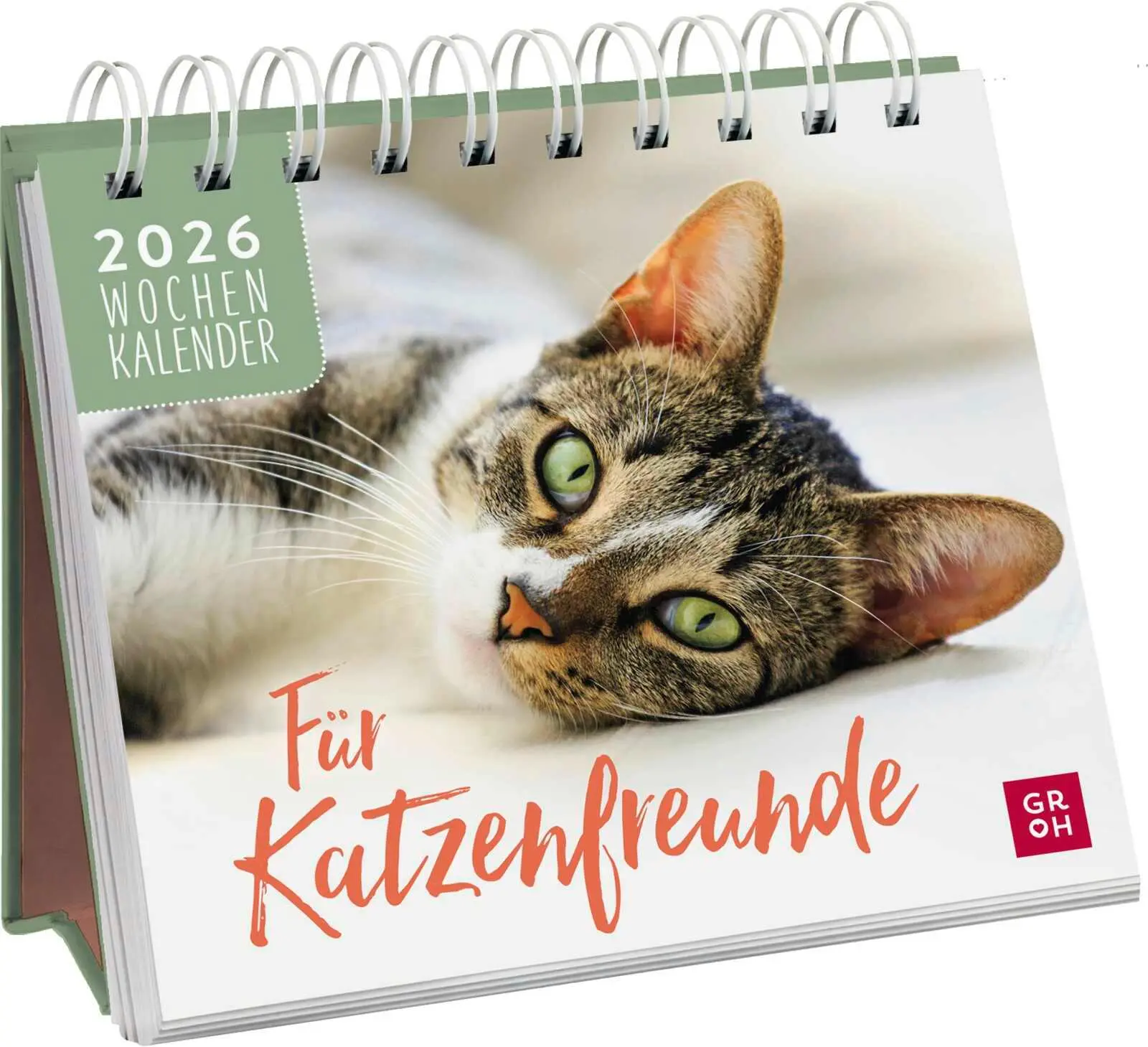 Cover: 4036442013281 | Mini-Wochenkalender 2026: Für Katzenfreunde | Groh Verlag | Kalender