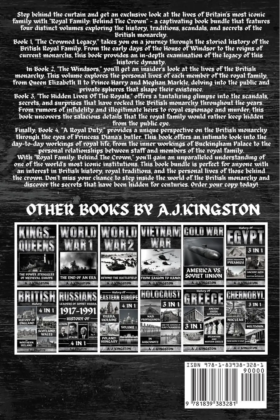 Rückseite: 9781839383281 | Royal Family | Behind The Crown | A. J. Kingston | Taschenbuch | 2023