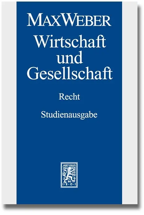 Cover: 9783161523281 | Max Weber-Studienausgabe. Tl.3 | Max Weber | Taschenbuch | 400 S.