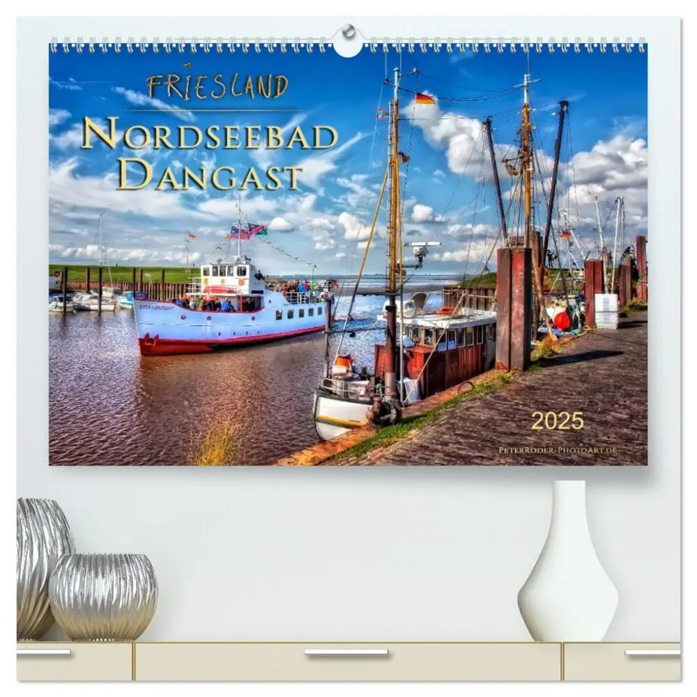Cover: 9783435783281 | Friesland - Nordseebad Dangast (hochwertiger Premium Wandkalender...