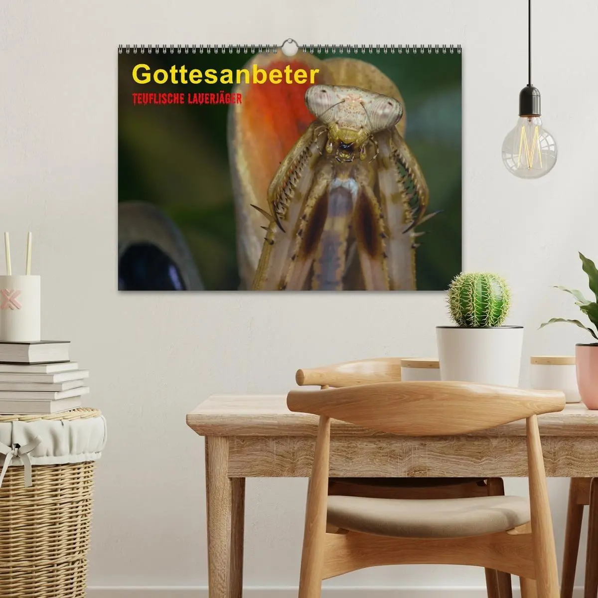 Bild: 9783457253281 | Gottesanbeter - Teuflische Lauerjäger (Wandkalender 2026 DIN A3...