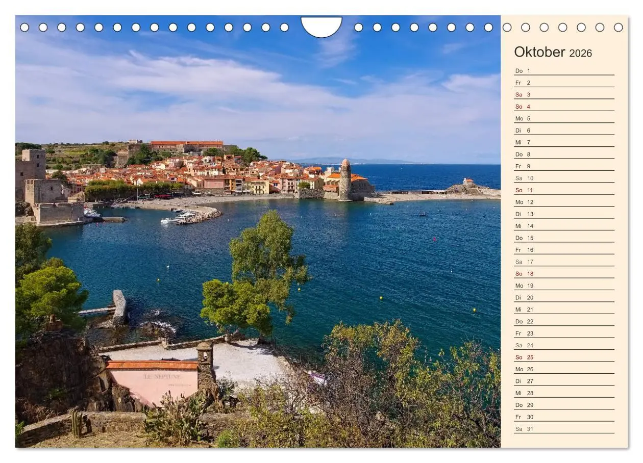 Bild: 9783457873281 | Cote Vermeille - Wo die Pyrenäen das Meer küssen (Wandkalender 2026...