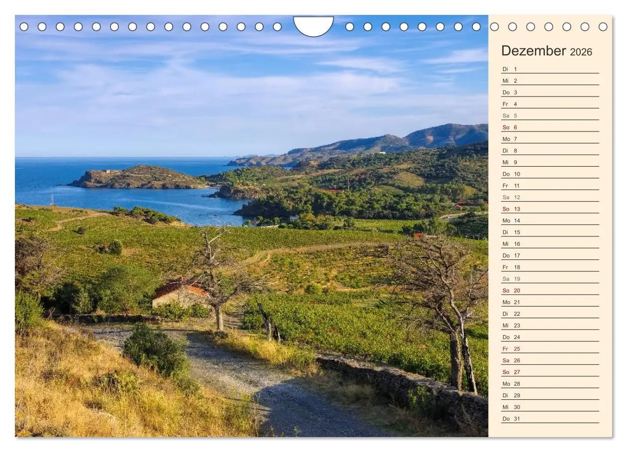 Bild: 9783457873281 | Cote Vermeille - Wo die Pyrenäen das Meer küssen (Wandkalender 2026...