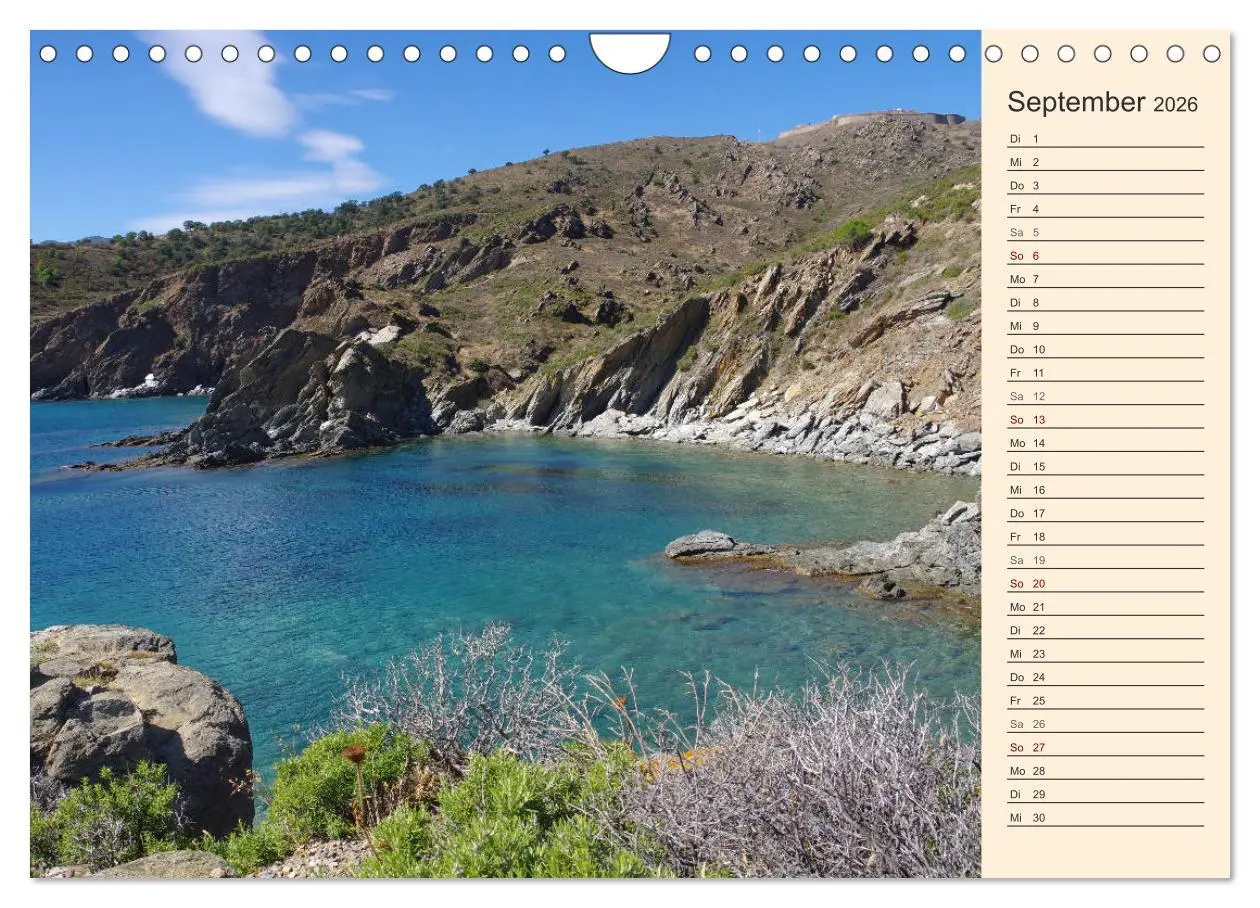 Bild: 9783457873281 | Cote Vermeille - Wo die Pyrenäen das Meer küssen (Wandkalender 2026...