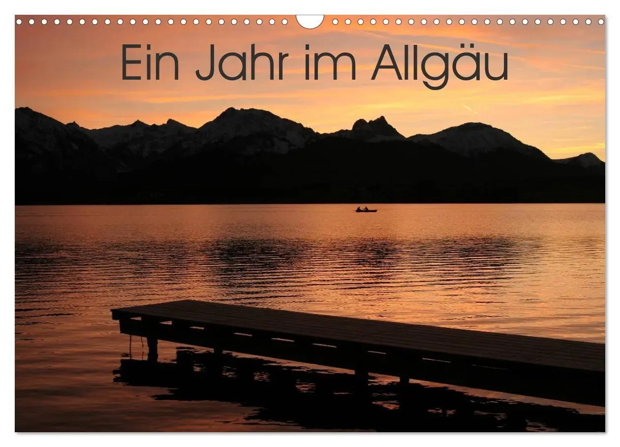Cover: 9783516103281 | Ein Jahr im Allgäu (Wandkalender 2026 DIN A3 quer), CALVENDO...