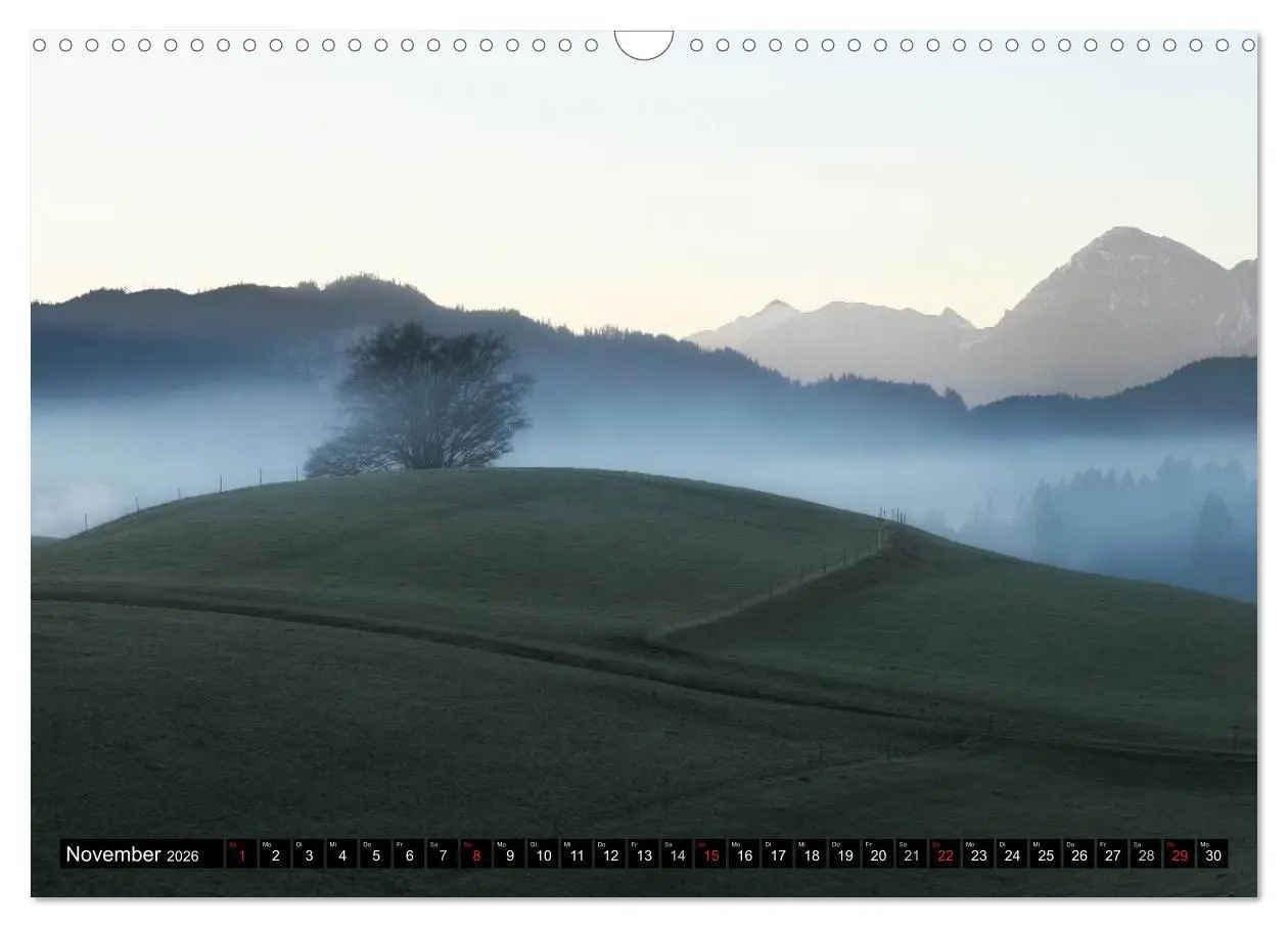 Bild: 9783516103281 | Ein Jahr im Allgäu (Wandkalender 2026 DIN A3 quer), CALVENDO...
