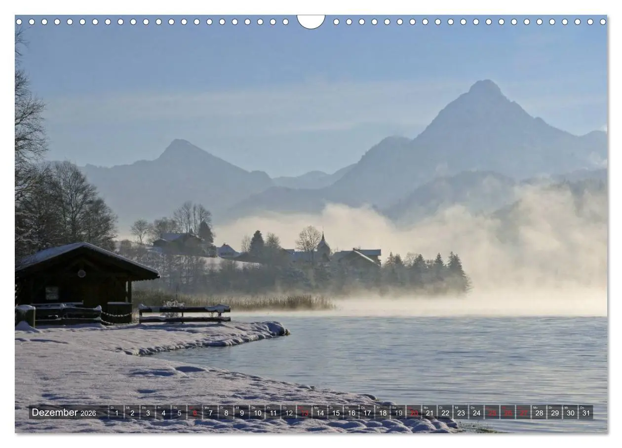 Bild: 9783516103281 | Ein Jahr im Allgäu (Wandkalender 2026 DIN A3 quer), CALVENDO...