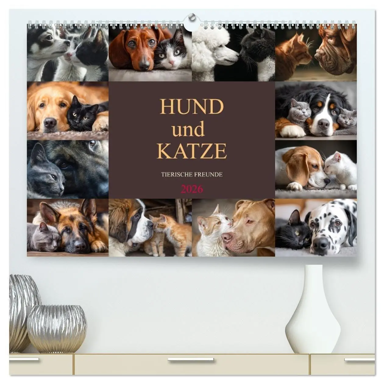 Cover: 9783516653281 | Hund und Katze - Tierische Freunde (hochwertiger Premium...