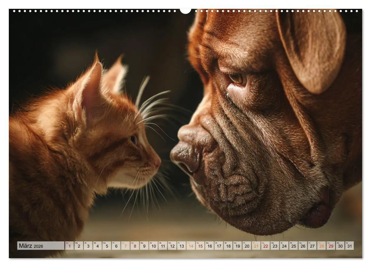 Bild: 9783516653281 | Hund und Katze - Tierische Freunde (hochwertiger Premium...