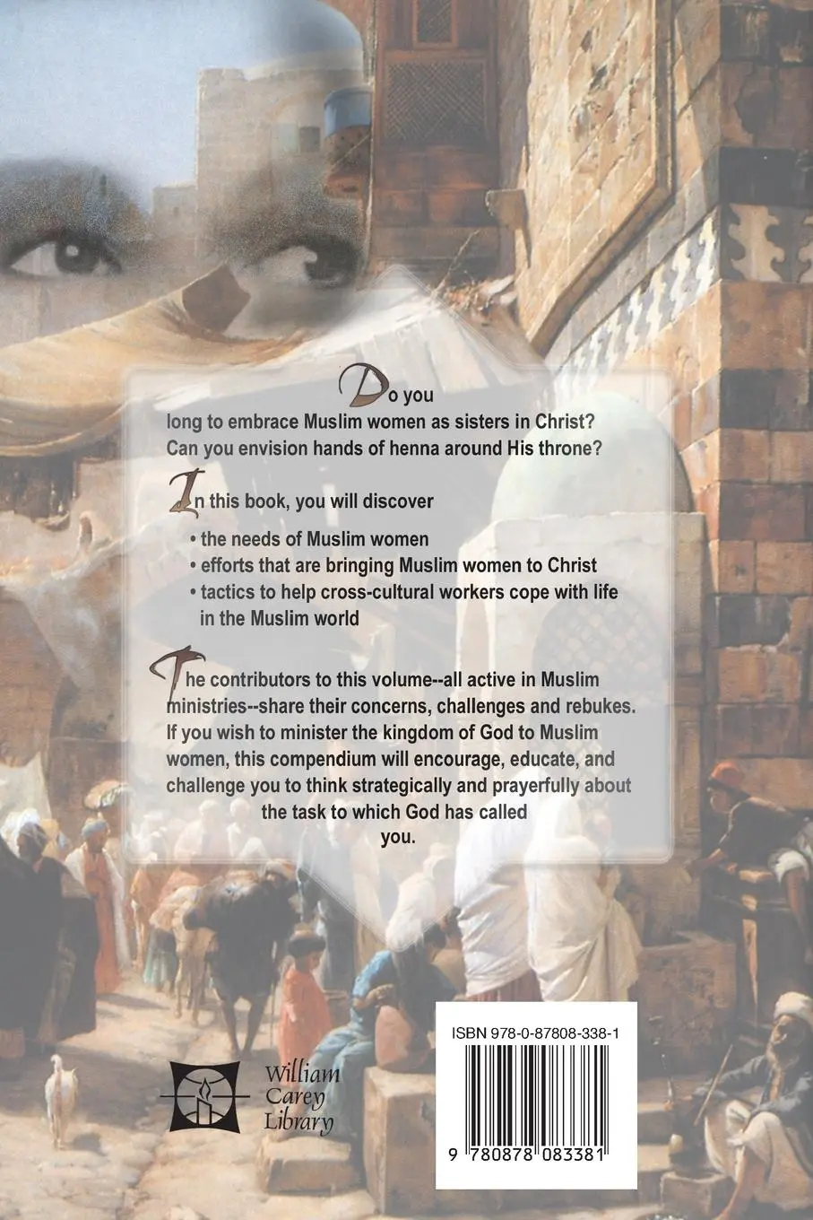 Rückseite: 9780878083381 | Ministry to Muslim Women | Longing to Call them Sisters | Love (u. a.)