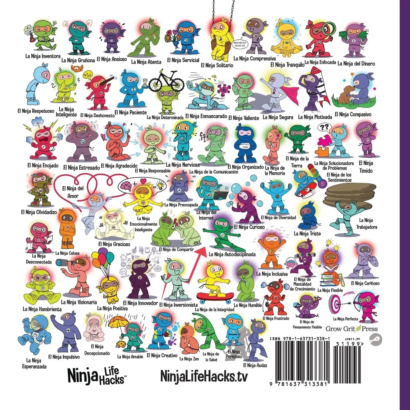 Rückseite: 9781637313381 | El Ninja Enojado | Mary Nhin | Taschenbuch | Englisch | 2022