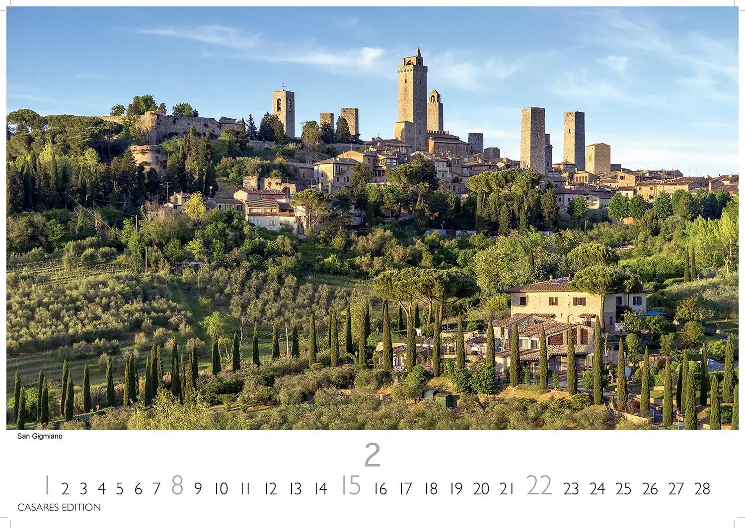 Bild: 9781835243381 | Toskana Kalender 2026 35x50cm - Wandkalender mit malerischen Fotos...
