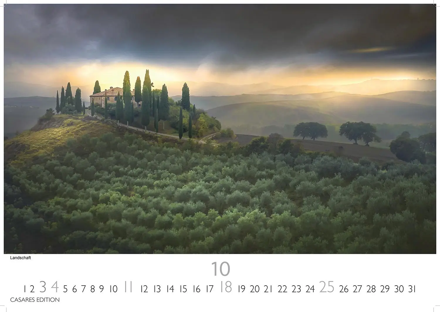 Bild: 9781835243381 | Toskana Kalender 2026 35x50cm - Wandkalender mit malerischen Fotos...