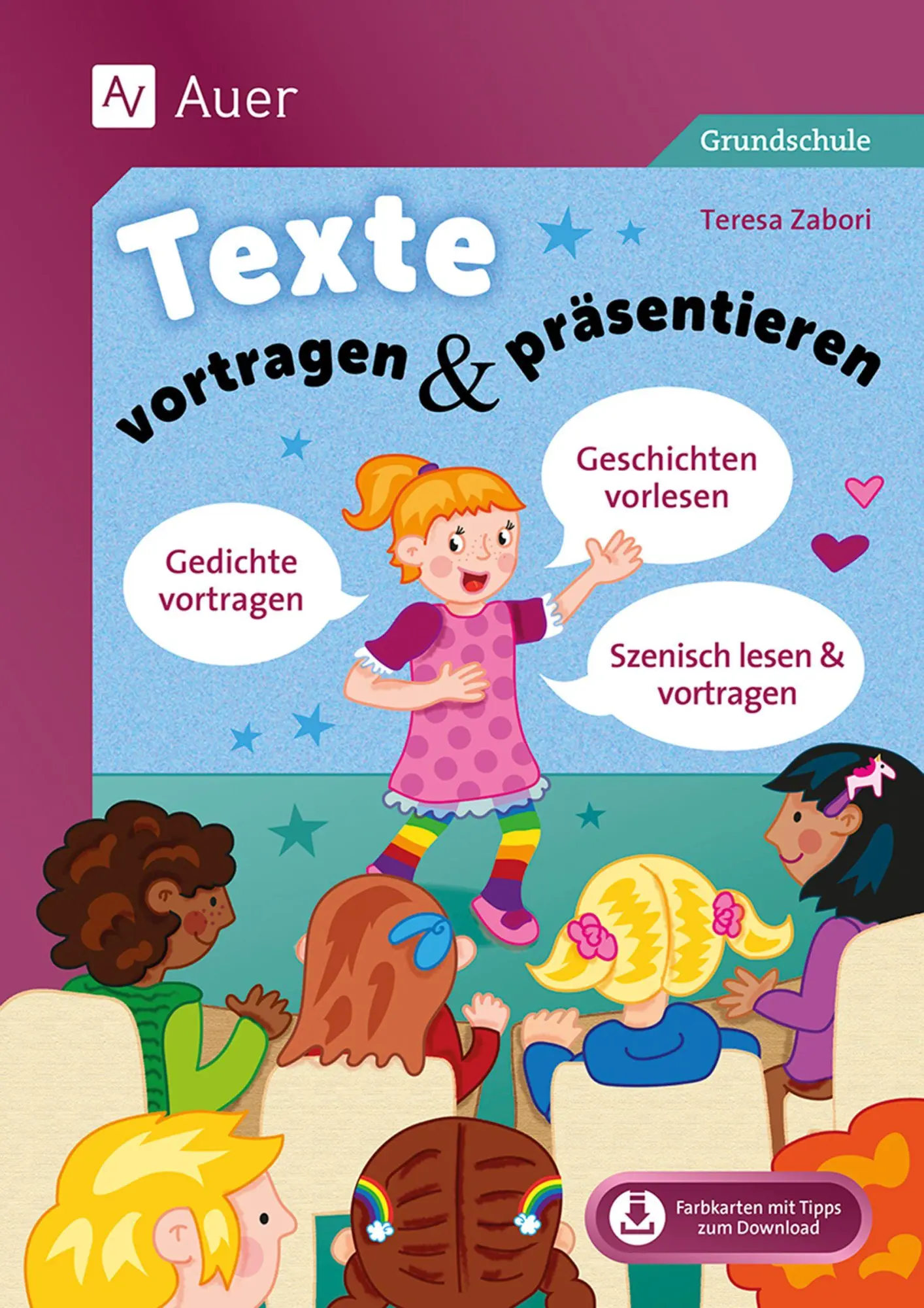 Cover: 9783403093381 | Texte vortragen &amp; präsentieren in der Grundschule | Teresa Zabori