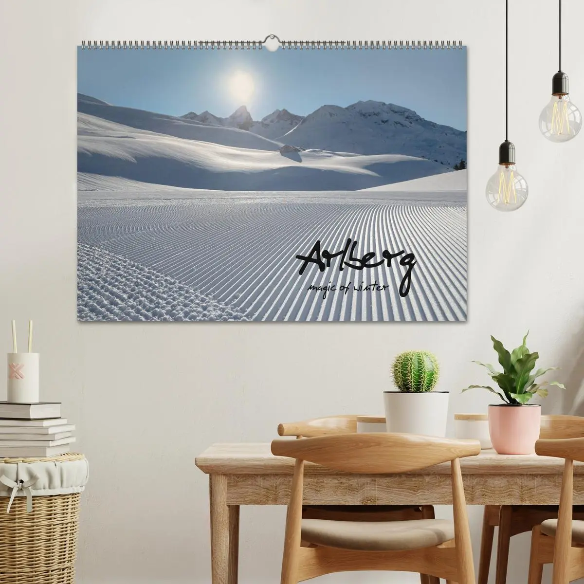 Bild: 9783457793381 | Arlberg - magic of winter (Wandkalender 2026 DIN A2 quer), CALVENDO...