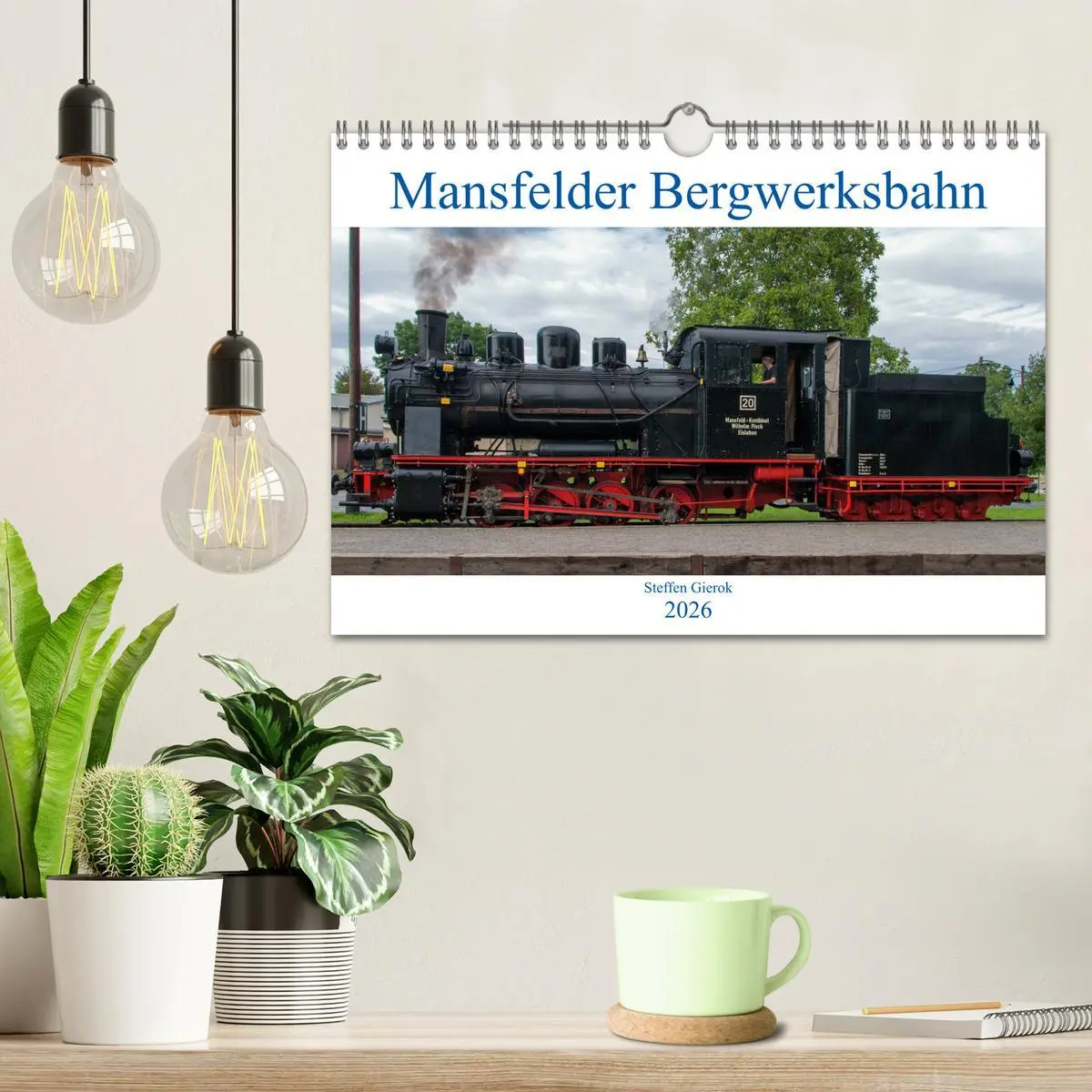 Bild: 9783457863381 | Mansfelder Bergwerksbahn (Wandkalender 2026 DIN A4 quer), CALVENDO...