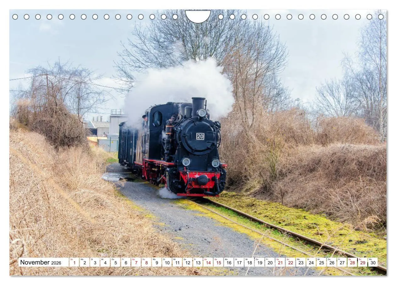 Bild: 9783457863381 | Mansfelder Bergwerksbahn (Wandkalender 2026 DIN A4 quer), CALVENDO...