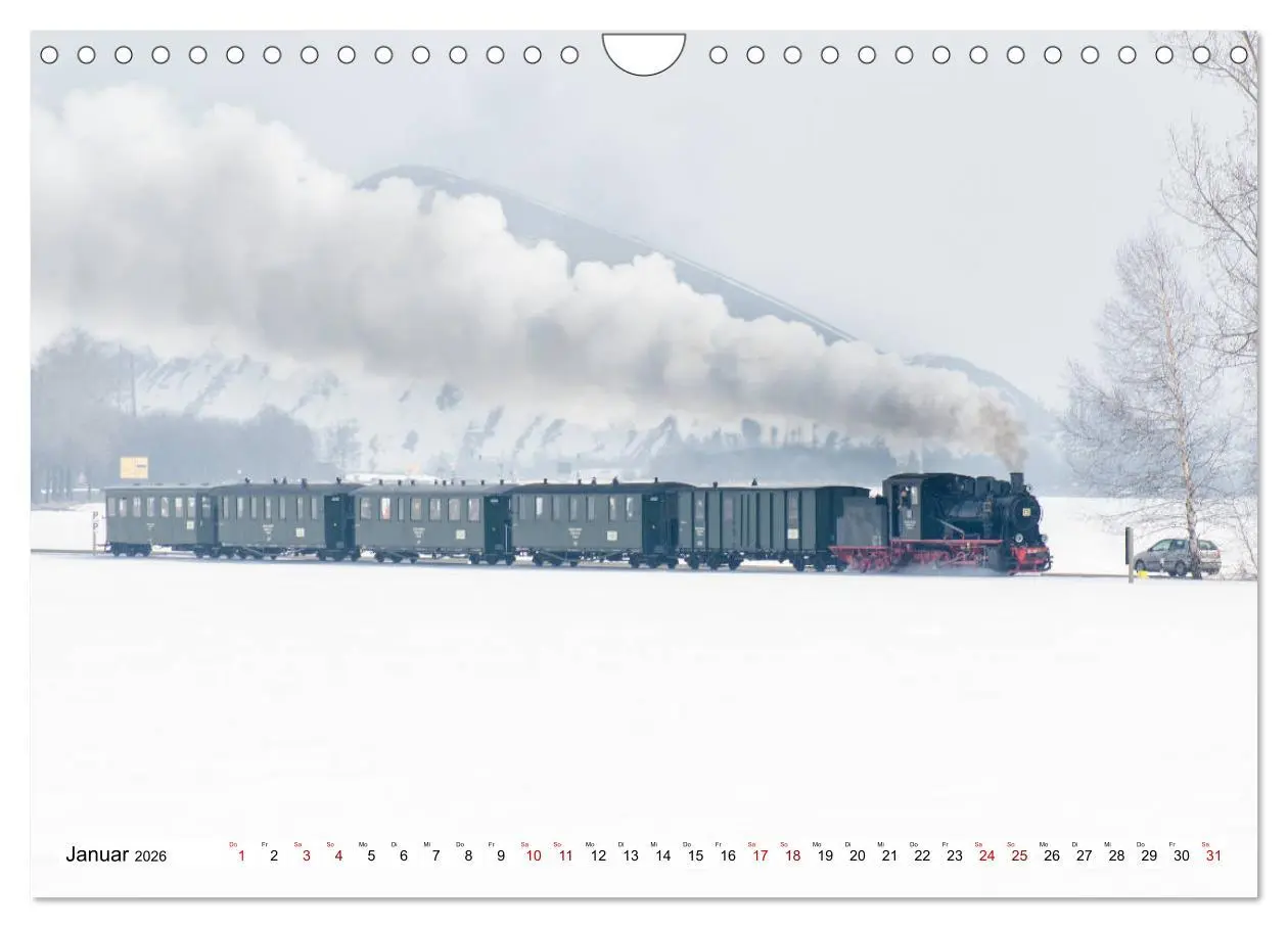 Bild: 9783457863381 | Mansfelder Bergwerksbahn (Wandkalender 2026 DIN A4 quer), CALVENDO...