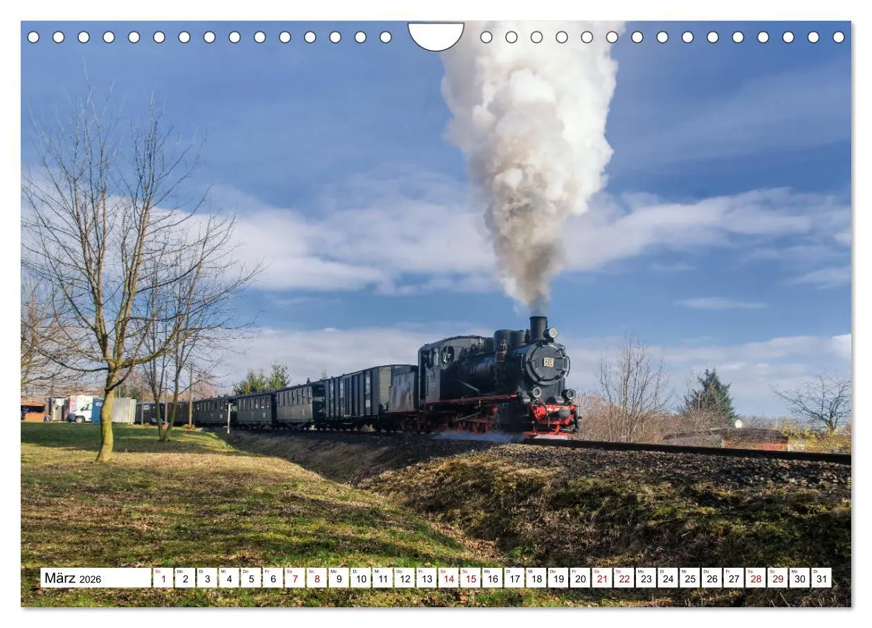 Bild: 9783457863381 | Mansfelder Bergwerksbahn (Wandkalender 2026 DIN A4 quer), CALVENDO...