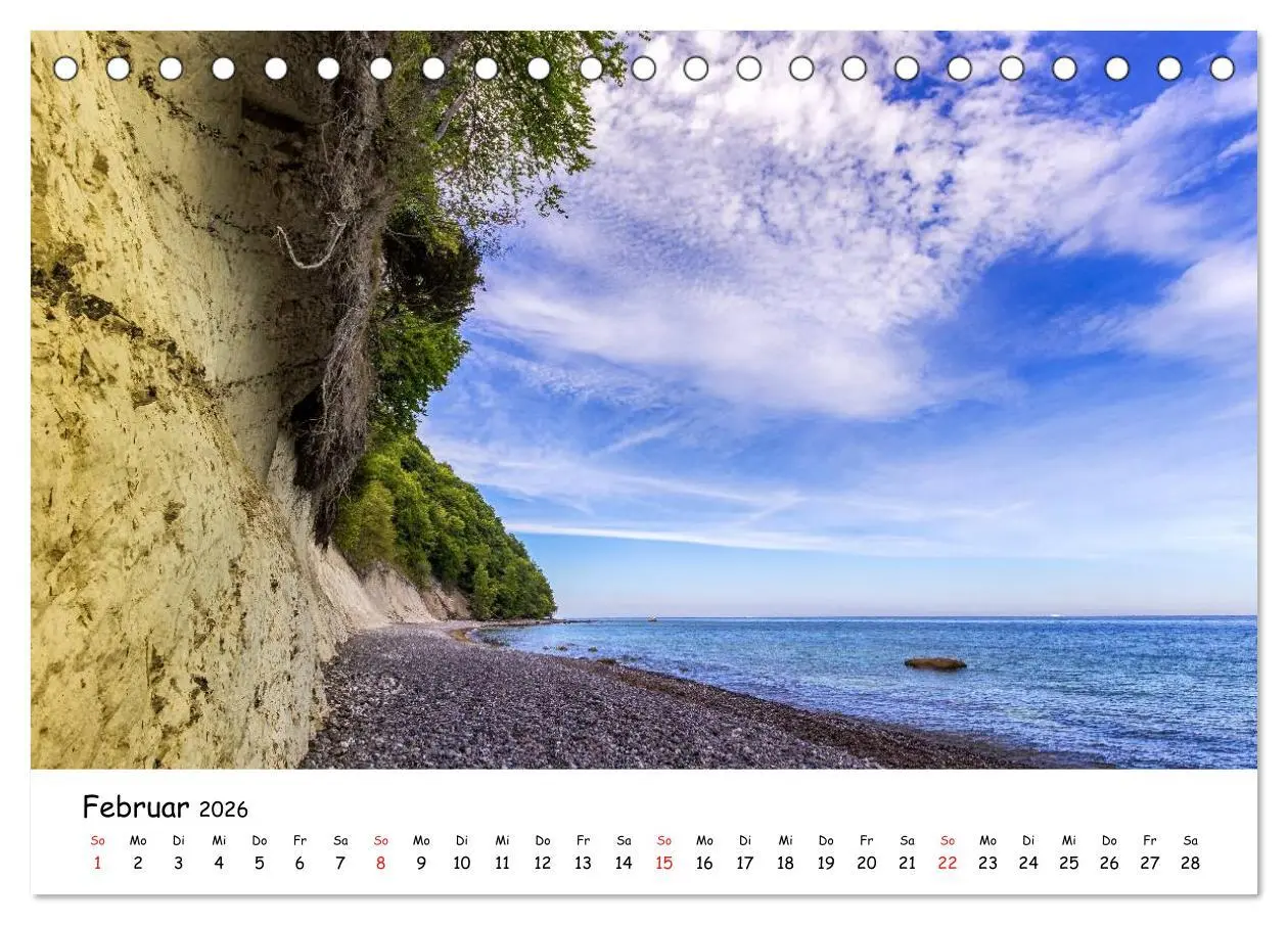 Bild: 9783516023381 | Ostsee Sehnsucht (Tischkalender 2026 DIN A5 quer), CALVENDO...