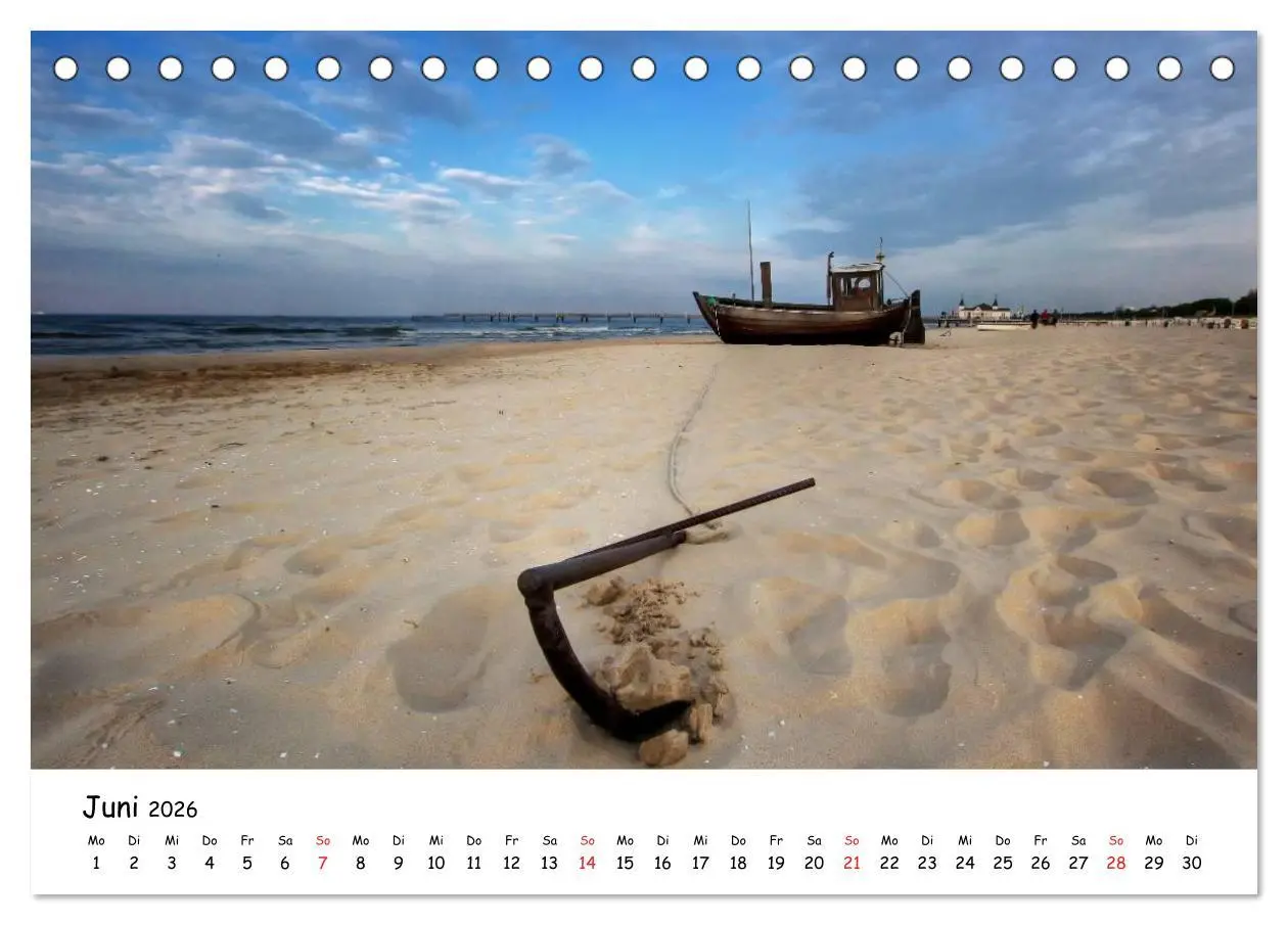 Bild: 9783516023381 | Ostsee Sehnsucht (Tischkalender 2026 DIN A5 quer), CALVENDO...