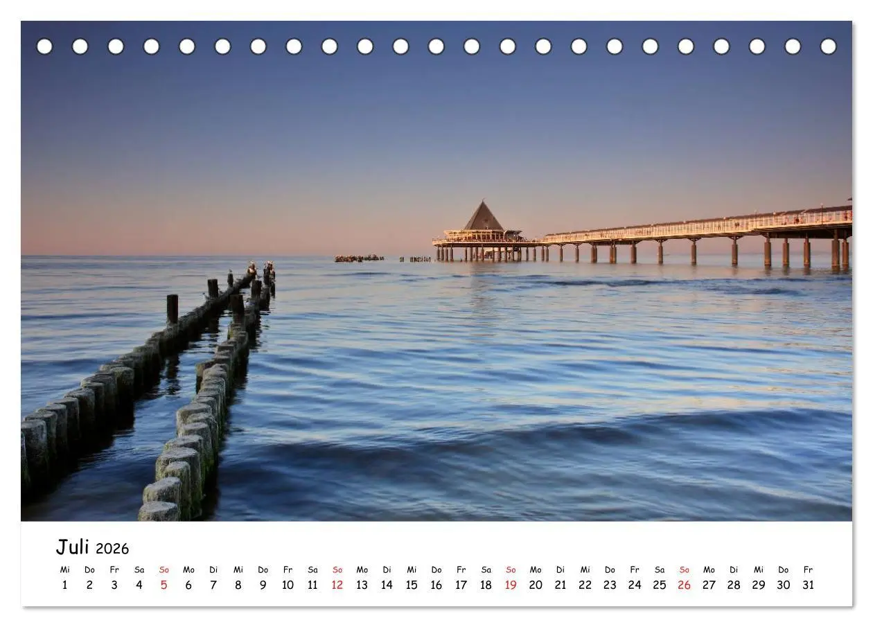 Bild: 9783516023381 | Ostsee Sehnsucht (Tischkalender 2026 DIN A5 quer), CALVENDO...