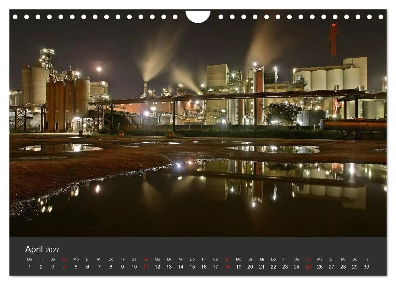 Bild: 9783594173381 | Hamburger Hafen bei Nacht (Wandkalender 2027 DIN A4 quer), CALVENDO...