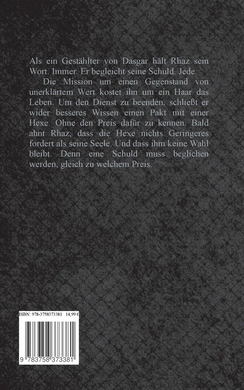 Rückseite: 9783758373381 | Der Gestählte von Dasgar | Constanze Hoffmeyer | Taschenbuch | 388 S.