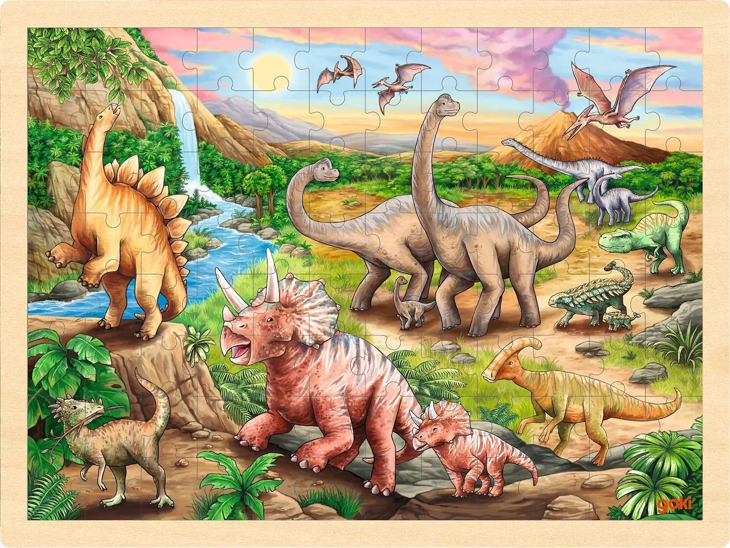 Cover: 4013594573481 | Einlegepuzzle Dinosaurierwanderung | Spiel | 57348 | Deutsch | 2025