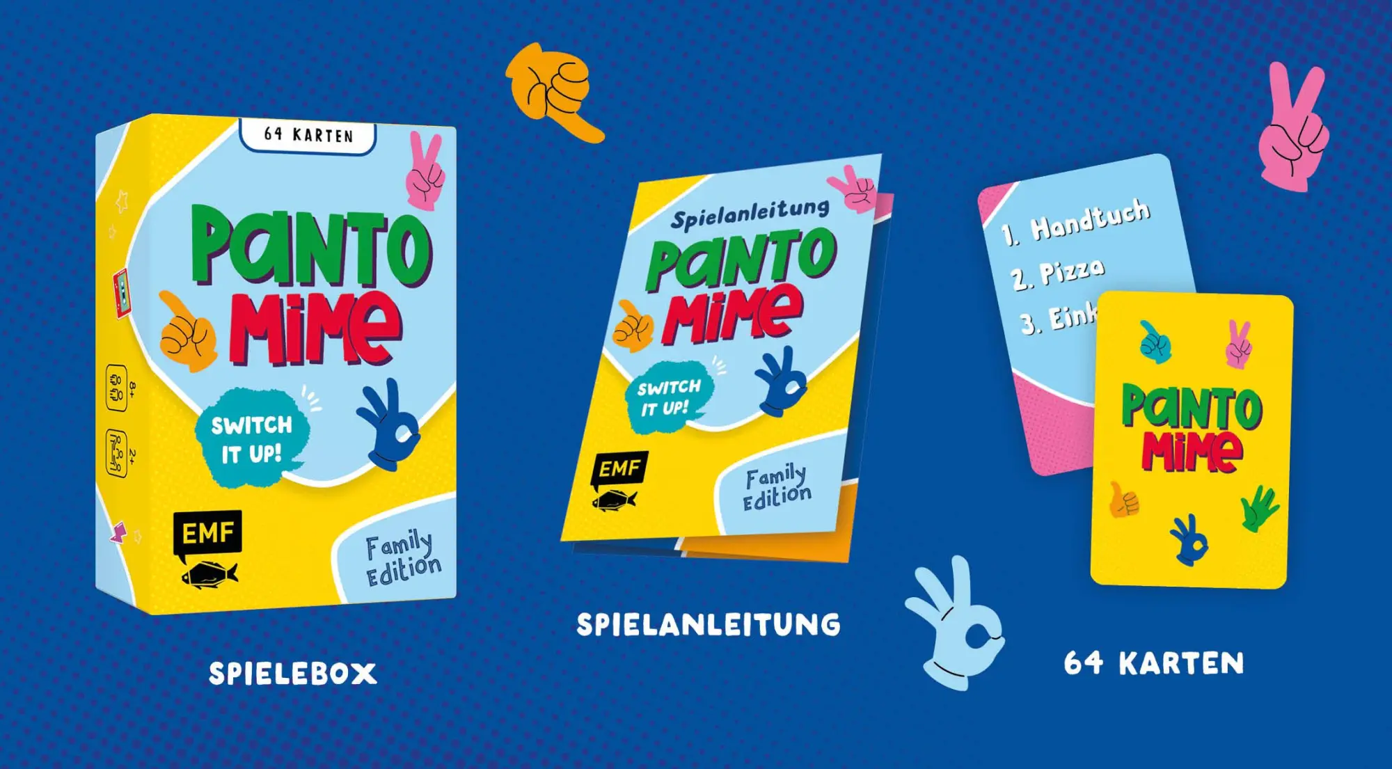 Bild: 4260478343481 | Kartenspiel: Pantomime - Switch it up! - Family Edition | Spiel | 2026