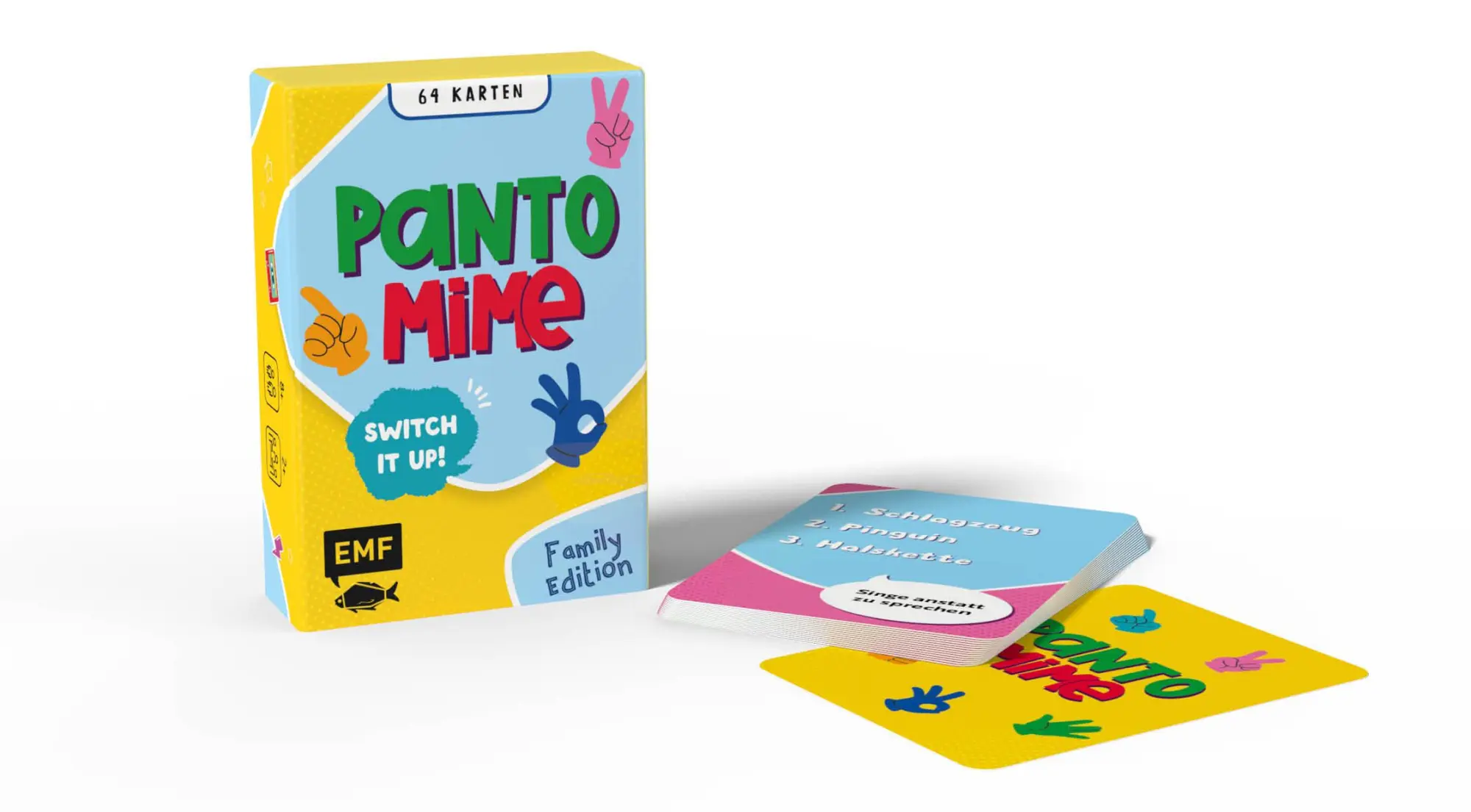 Bild: 4260478343481 | Kartenspiel: Pantomime - Switch it up! - Family Edition | Spiel | 2026