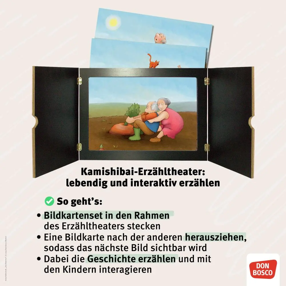 Bild: 4260694923481 | Hänsel und Gretel. Kamishibai Bildkartenset | Heinz Janisch | Box