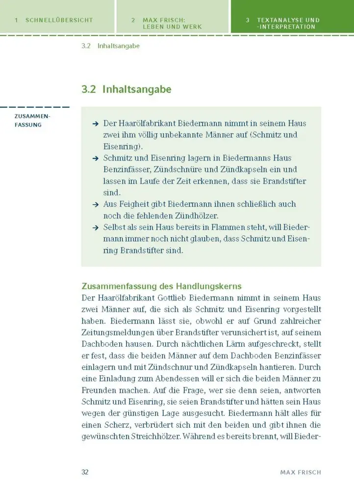 Bild: 9783129303481 | Biedermann und die Brandstifter von Max Frisch - Textanalyse und...
