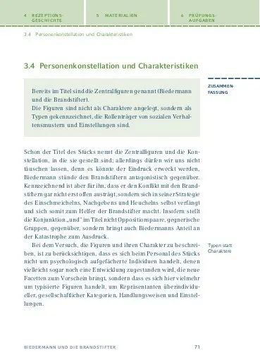 Bild: 9783129303481 | Biedermann und die Brandstifter von Max Frisch - Textanalyse und...