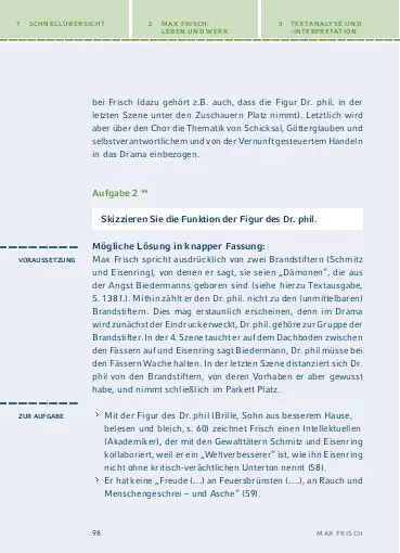 Bild: 9783129303481 | Biedermann und die Brandstifter von Max Frisch | Max Frisch | Buch
