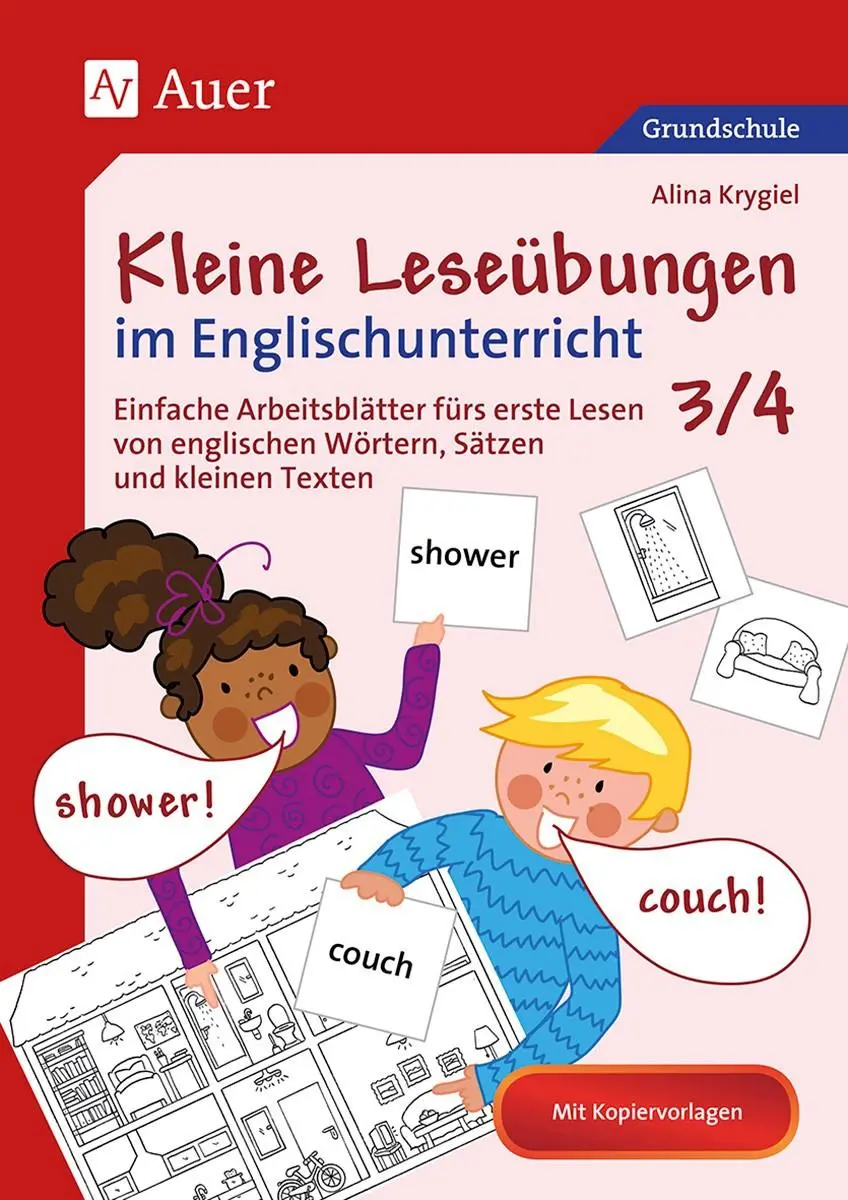 Cover: 9783403083481 | Kleine Leseübungen im Englischunterricht 3/4 | Alina Krygiel | 80 S.