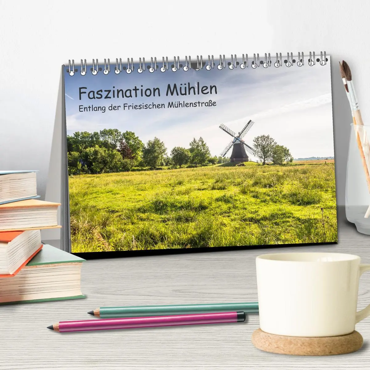 Bild: 9783457783481 | Faszination Windmühlen - Entlang der Ostfriesischen Mühlenstraße...