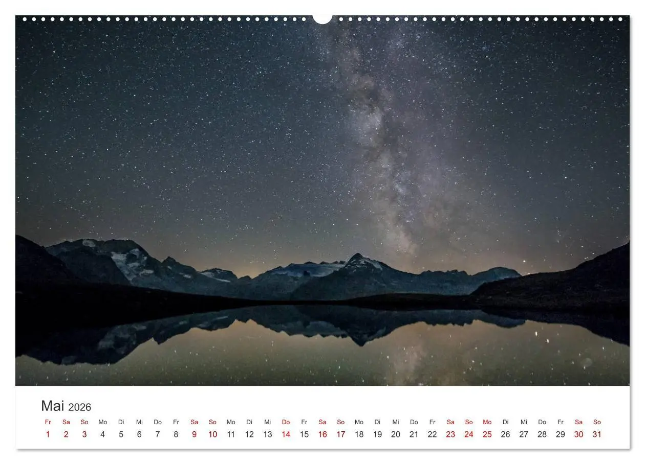 Bild: 9783457923481 | Nachthimmel - Unfassbare Fotografien der Sterne. (Wandkalender 2026...
