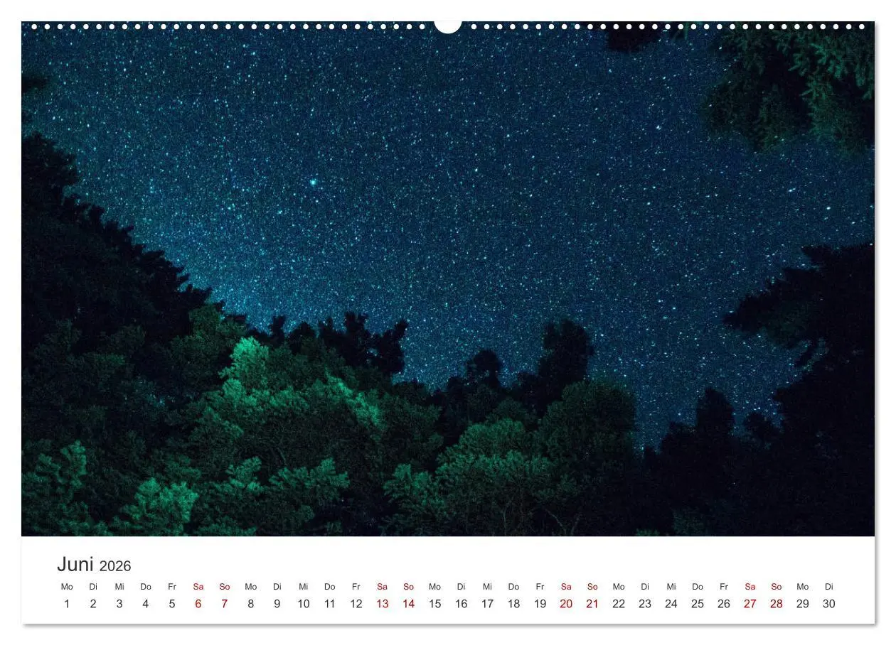 Bild: 9783457923481 | Nachthimmel - Unfassbare Fotografien der Sterne. (Wandkalender 2026...