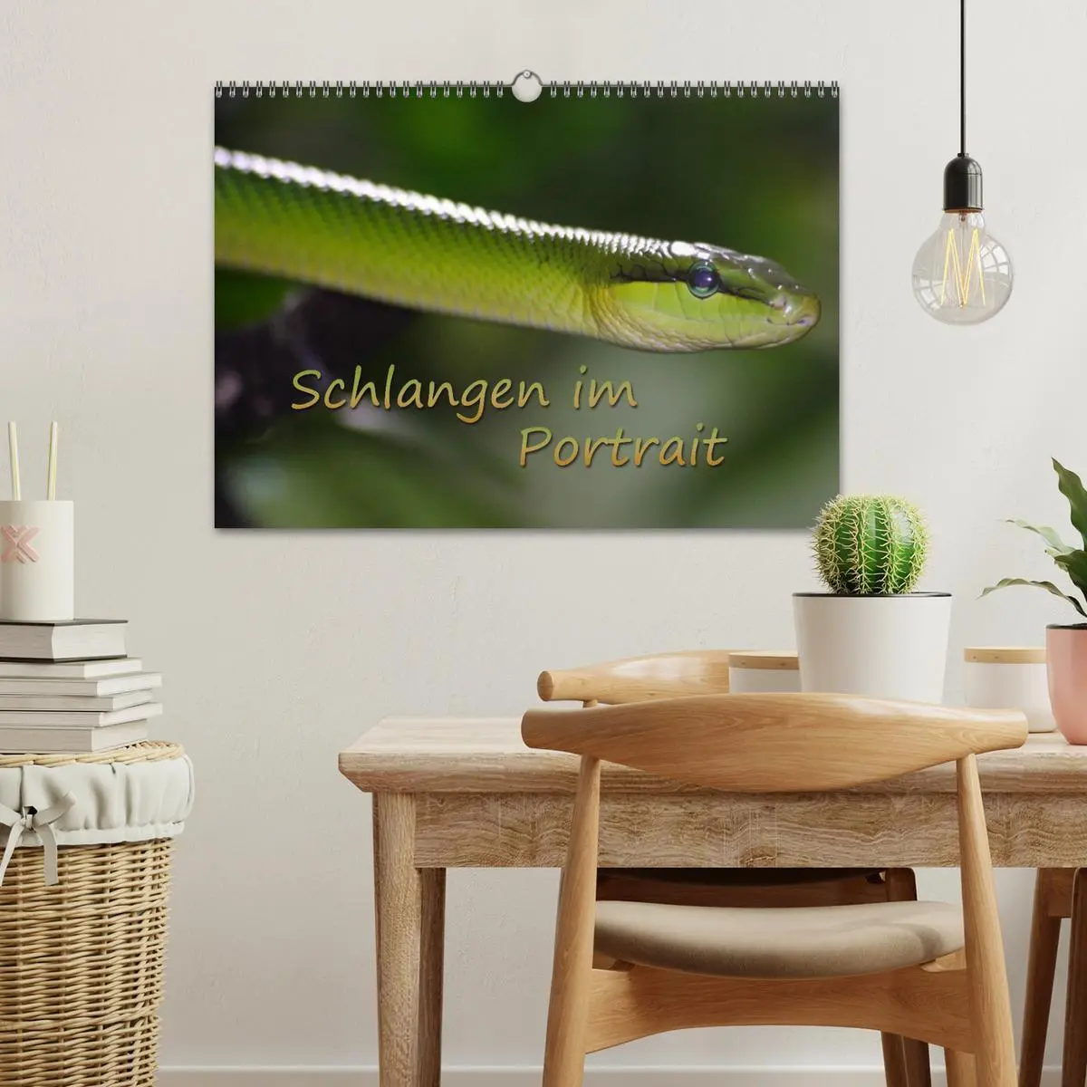 Bild: 9783516183481 | Schlangen im Portrait (Wandkalender 2026 DIN A3 quer), CALVENDO...